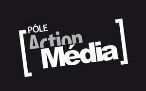 Logo adherent POLE ACTION MEDIA