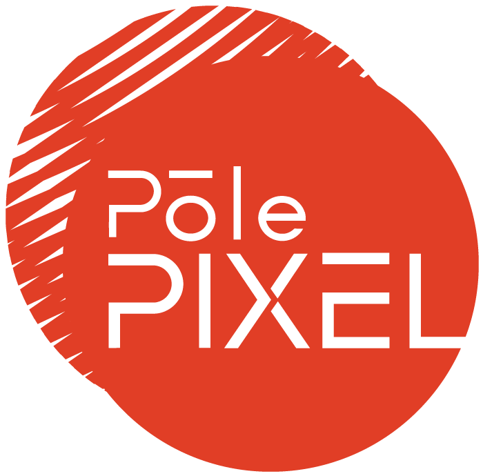 Logo adherent POLE PIXEL